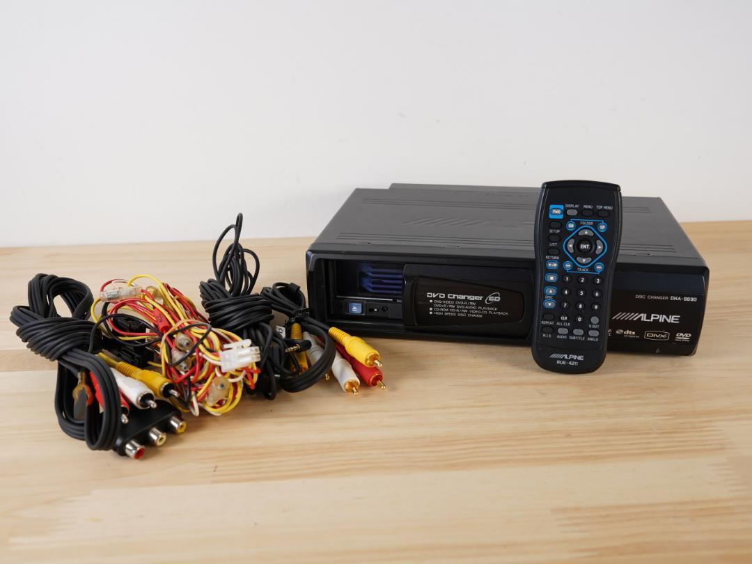 ALPINE DHA-S690 6連奏DVDチェンジャー ALPINE DHA-S690 6連奏DVDチェンジャー Alpine DHA-S690 6 Disc