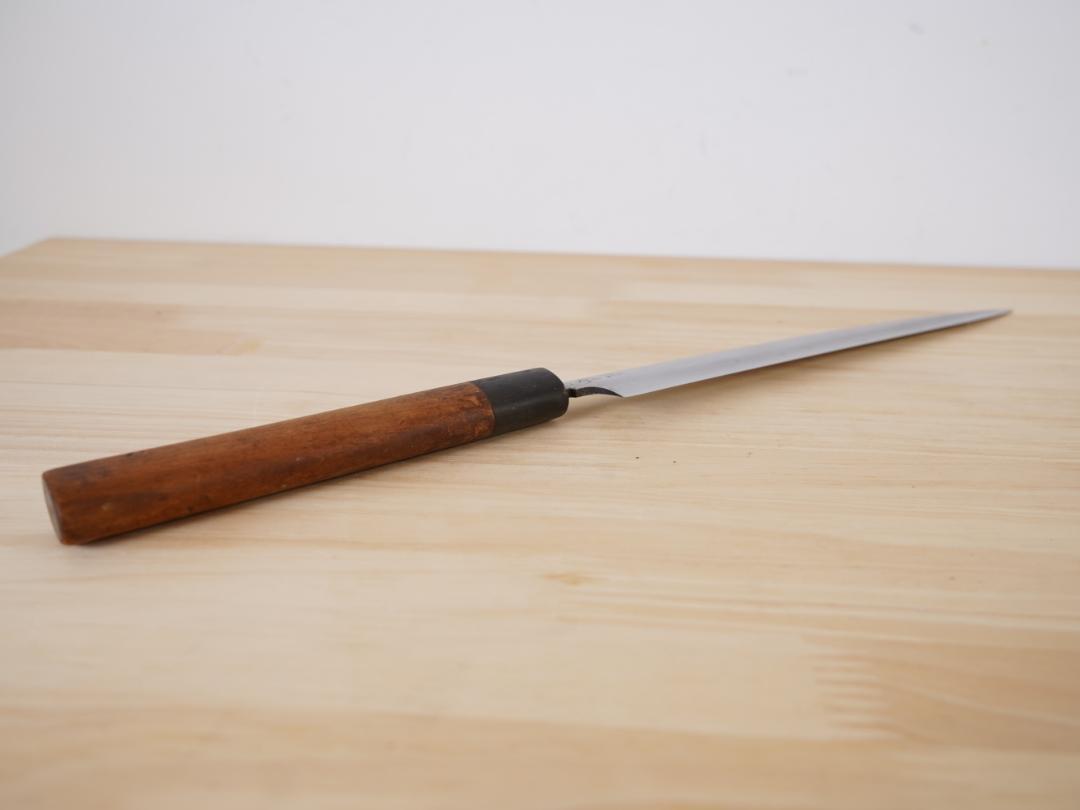【ギフ_包装】 正本 柳刃包丁 刺身包丁 刃渡り24cm 重さ109g|Yahoo!フリマ(旧 調理器具