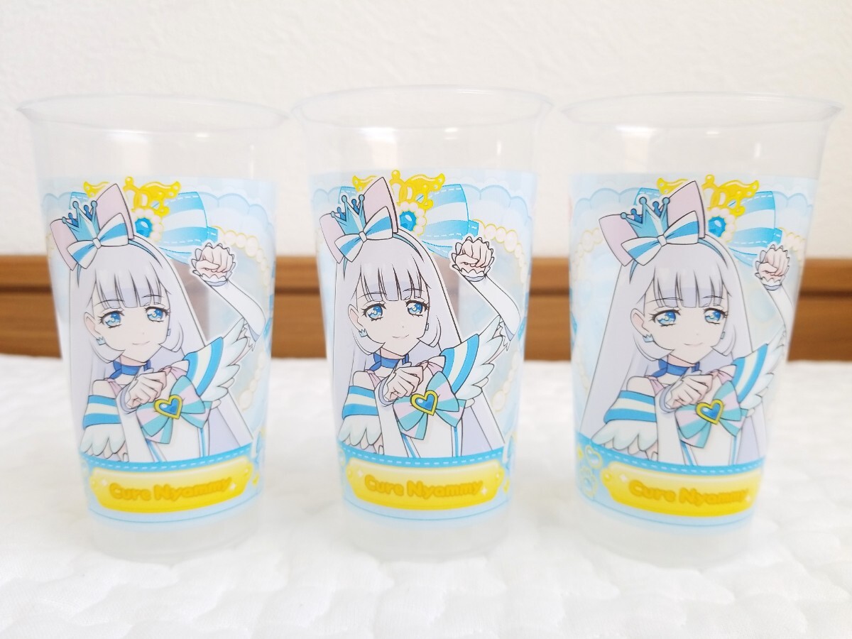 ☆美品わんだふるぷりきゅあ!ふりふりシェイクカップ3種8点セットコップ/フレンディ犬飼いろは/ニャミー猫屋敷ユキ/リリアン猫屋敷まゆ☆_画像5