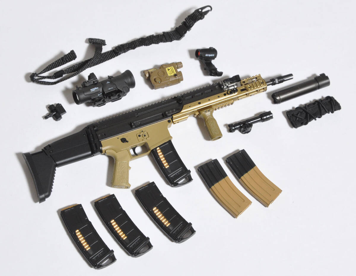 DAMTOYS 1/6 MK16 アサルトライフル 突撃銃 EBS002 DAMTOYS 1/6 MK16 アサルトライフル 突撃銃 EBS002