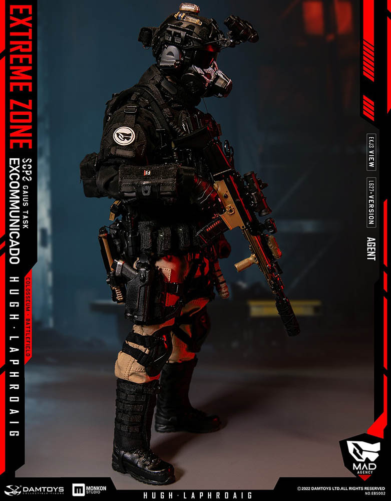 DAMTOYS 1/6 MK16 アサルトライフル 突撃銃 EBS002 DAMTOYS 1/6 MK16 アサルトライフル 突撃銃 EBS002