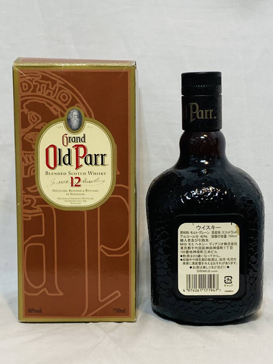 Grand Old Parr 12YEARS/グランドオールドパー12年 40% 750ml Grand Old Parr 12YEARS/グランドオールドパー12年 40% 750ml