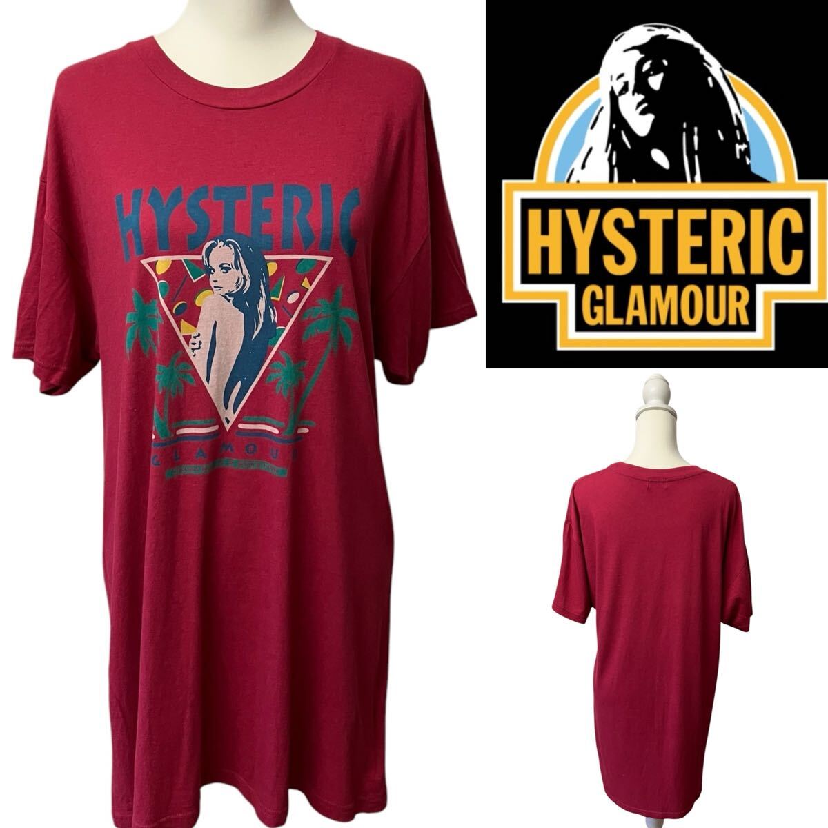 美品 HYSTERIC GLAMOUR ヒステリックグラマー Tシャツ 美品 HYSTERIC GLAMOUR ヒステリックグラマー Tシャツ