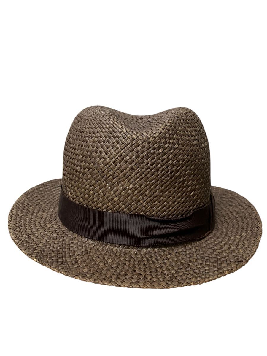 H W DOG&Co パナマ ハット ブラウン 頭周り60cm 麦わら帽子 H W DOG&Co パナマ ハット ブラウン 頭周り60cm 麦わら帽子