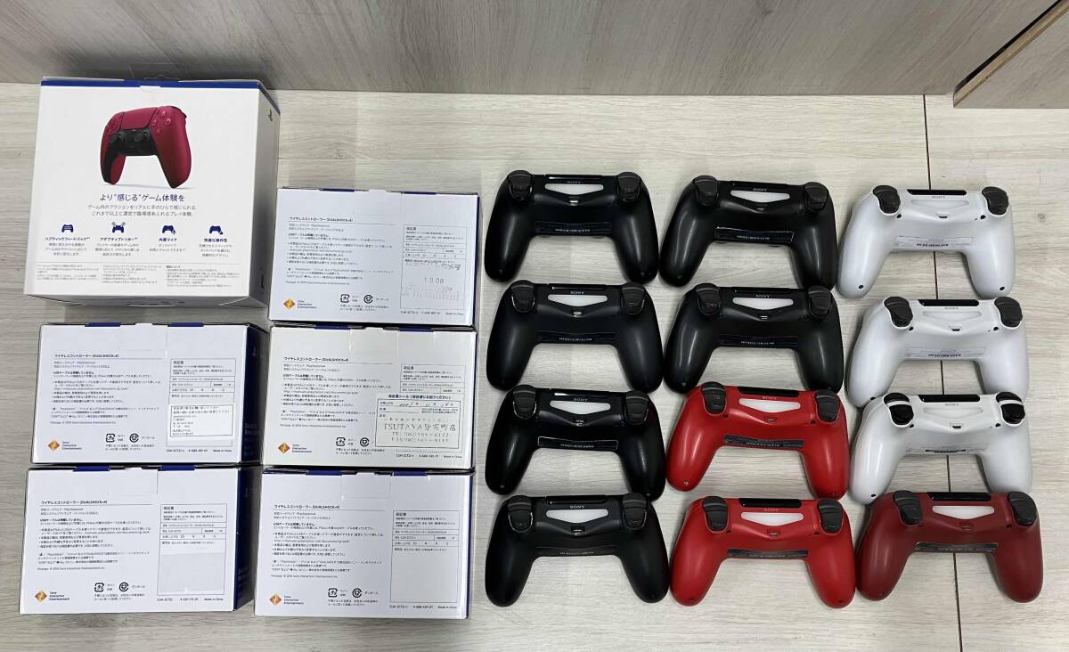 ジャンク SONY PS4 コントローラー 17個 PS5 コントローラー 1個 ジャンク SONY PS4 コントローラー 17個 PS5 コントローラー 1個