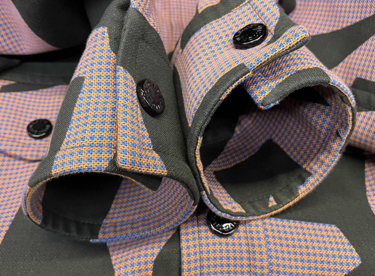 LOUISVUITTON RM231M ダブルフェイスオーバーシャツ サイズL メンズ ルイヴィトン 服 23SS 店舗受取可