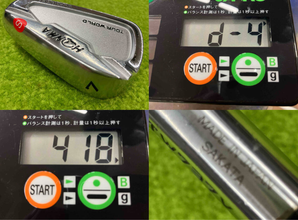 ホンマ ツアーワールド HONMA GOLF TOUR WORLD 737 V アイアンセット 456789,10 7本セット N.S.PRO modus 3 TOUR 105 FLEX S