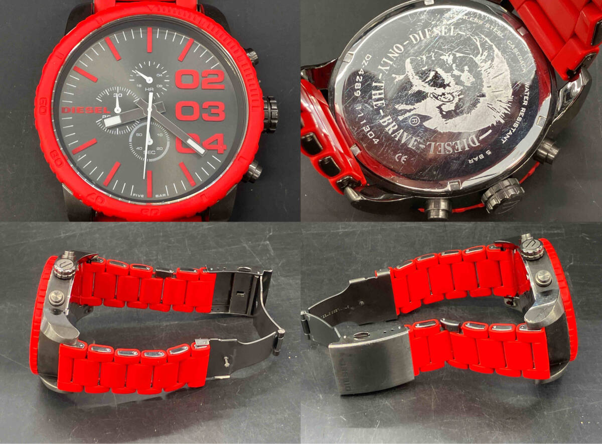 ジャンク 【動作未確認】【3本セット】DIESEL DZ-4289 DZ-7070 ジャンク 【動作未確認】【3本セット】DIESEL DZ-4289 DZ-7070