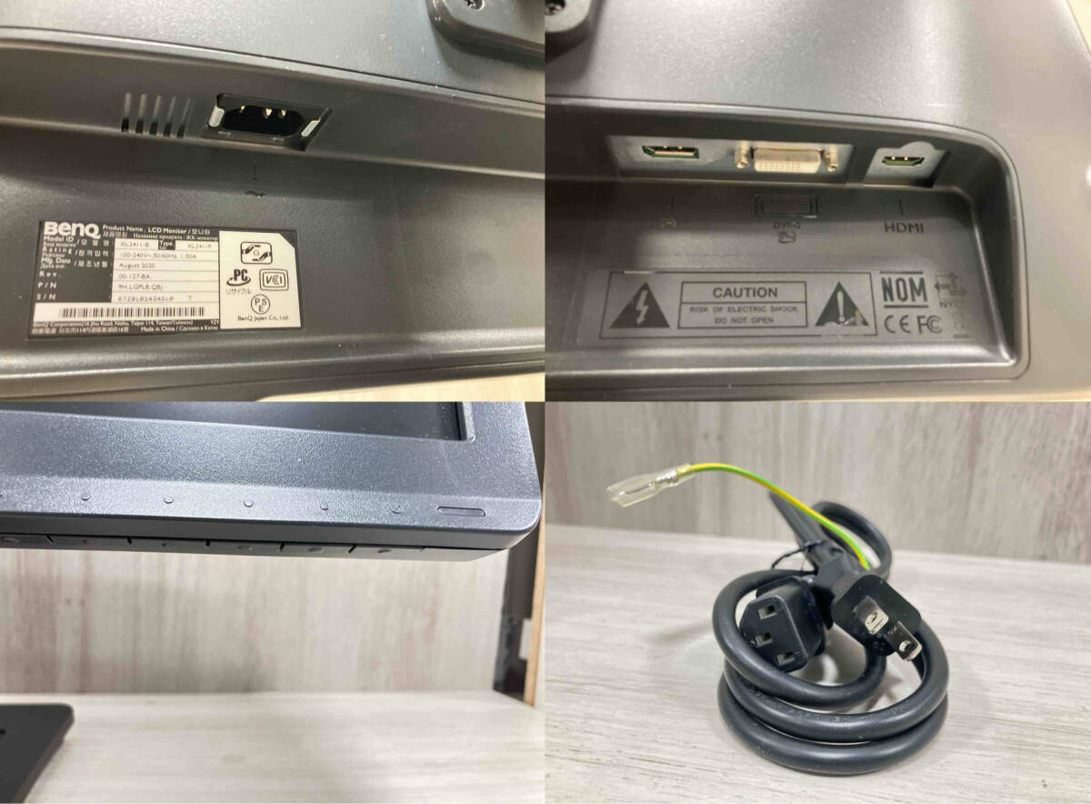 動作確認済 BenQ ZOWIE XL2411P 液晶モニター 24型_画像5