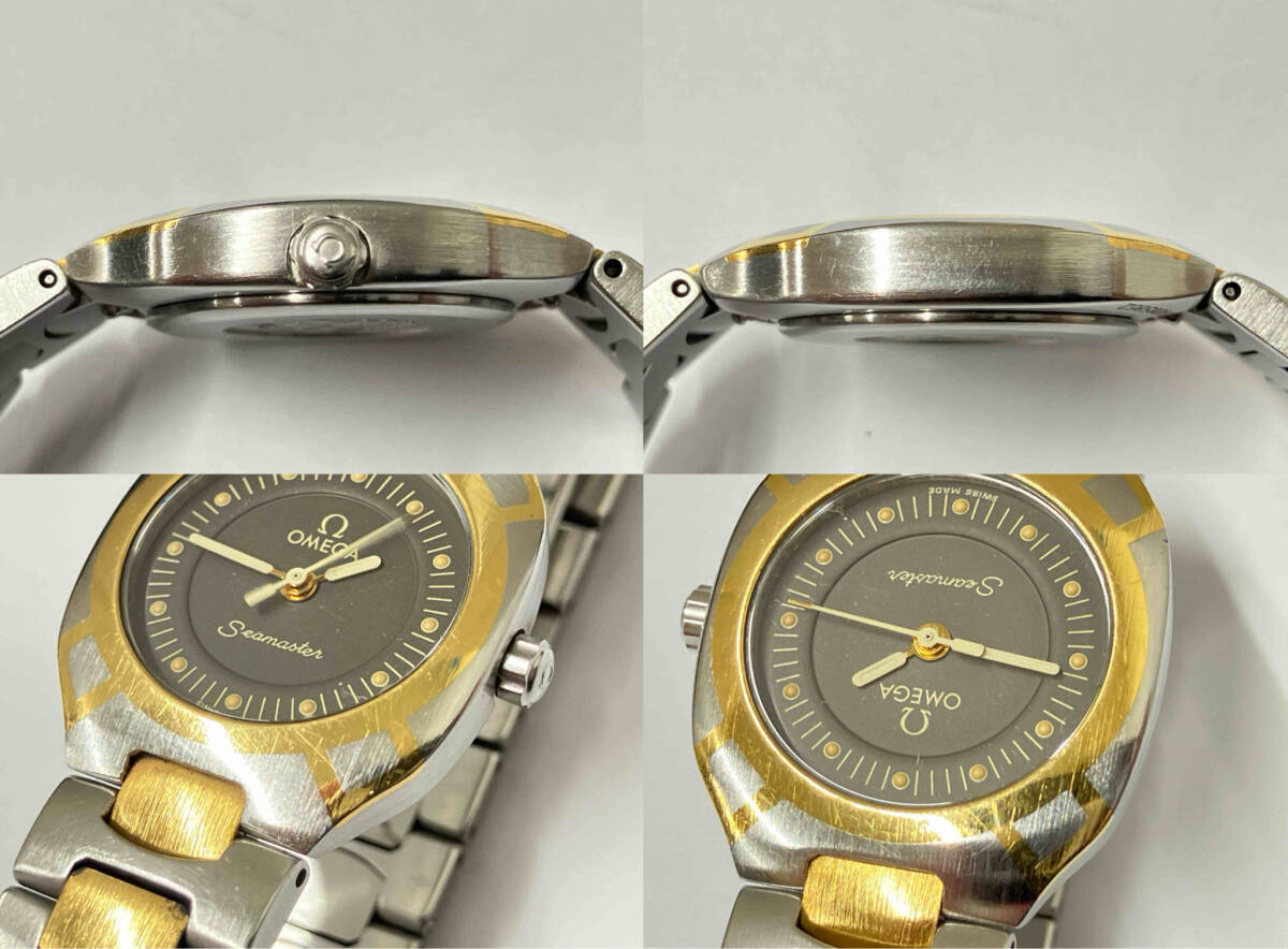 OMEGA Seamaster ポラリス クォーツ 腕時(shí)計(jì) レディース