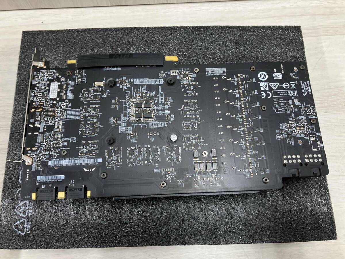ジャンク msi GeForce GTX 1080 Ti グラフィックボード 全て未 ジャンク msi GeForce GTX 1080 Ti グラフィックボード 全て未