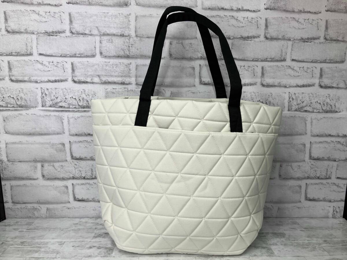トートバッグ オフホワイト THE NORTH FACE トートバッグ NM3235 Geoface Tote