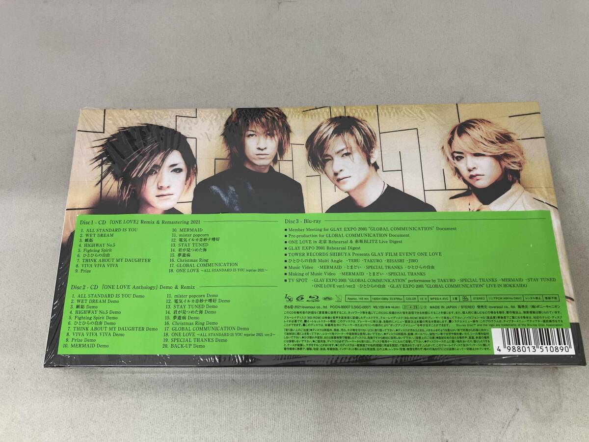 GLAY CD ONE LOVE Anthology(Blu-ray Disc付)