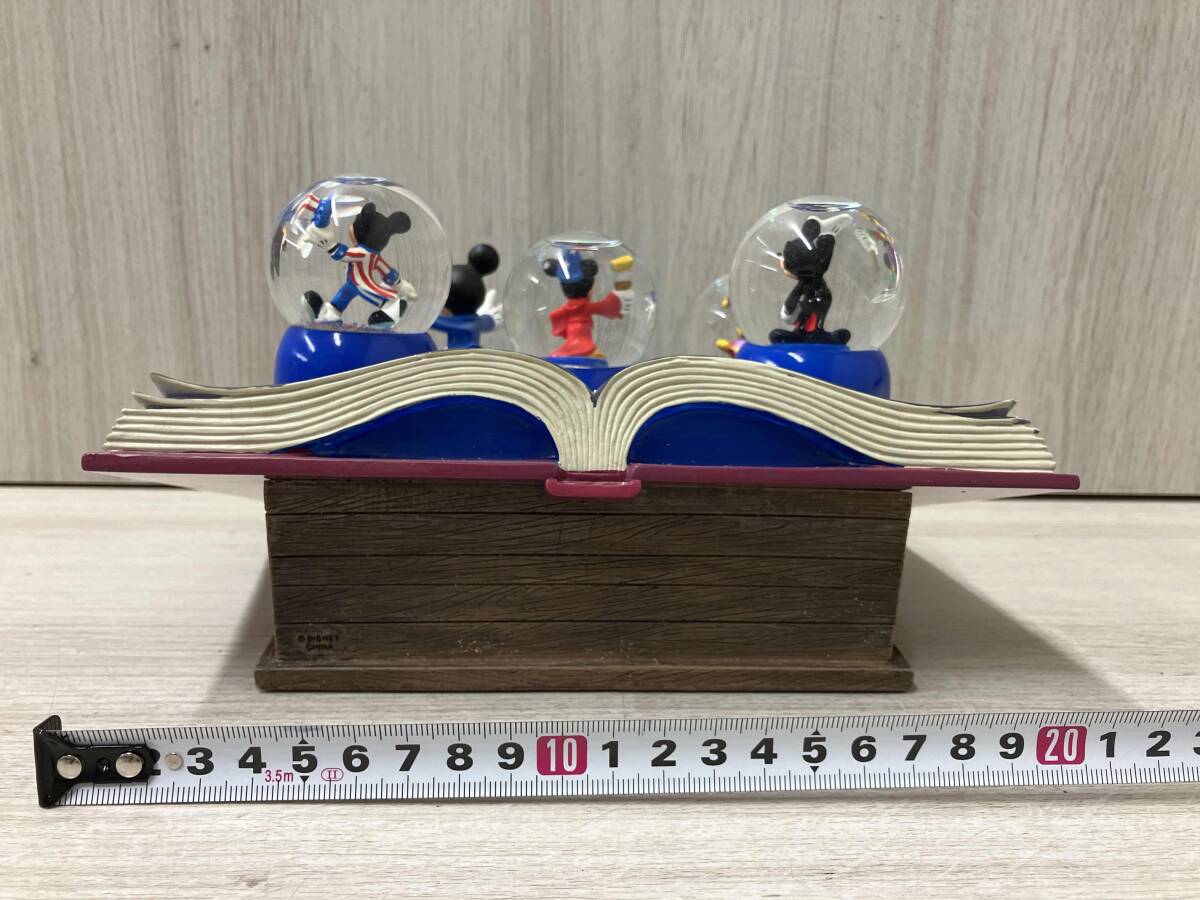 東京ディズニーランド 20周年 ミッキー ブック型 スノーグローブ 東京ディズニーランド 20周年 ミッキー ブック型 スノーグローブ