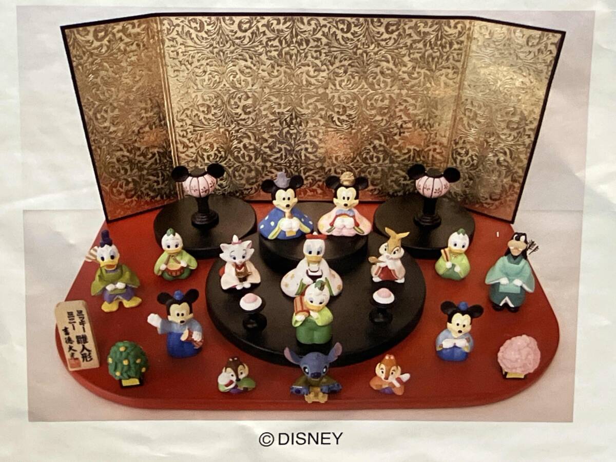 ディズニー 雛人形 ミッキーミニー ひなにんぎょう インテリア 吉徳　DISNEY