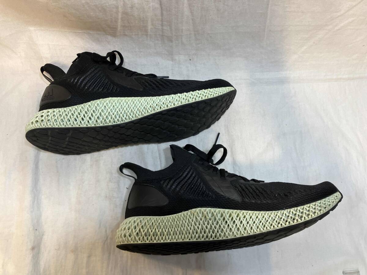 adidas ALPHAEDGE Adidas Alpha край черный 28.5. магазин квитанция возможно 