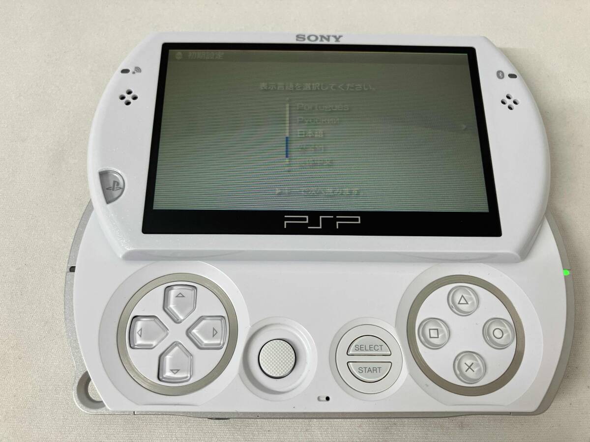 動作確認済 PSPgo PSP-N1000 本体 アダプタ ケーブル【画面ヤケ