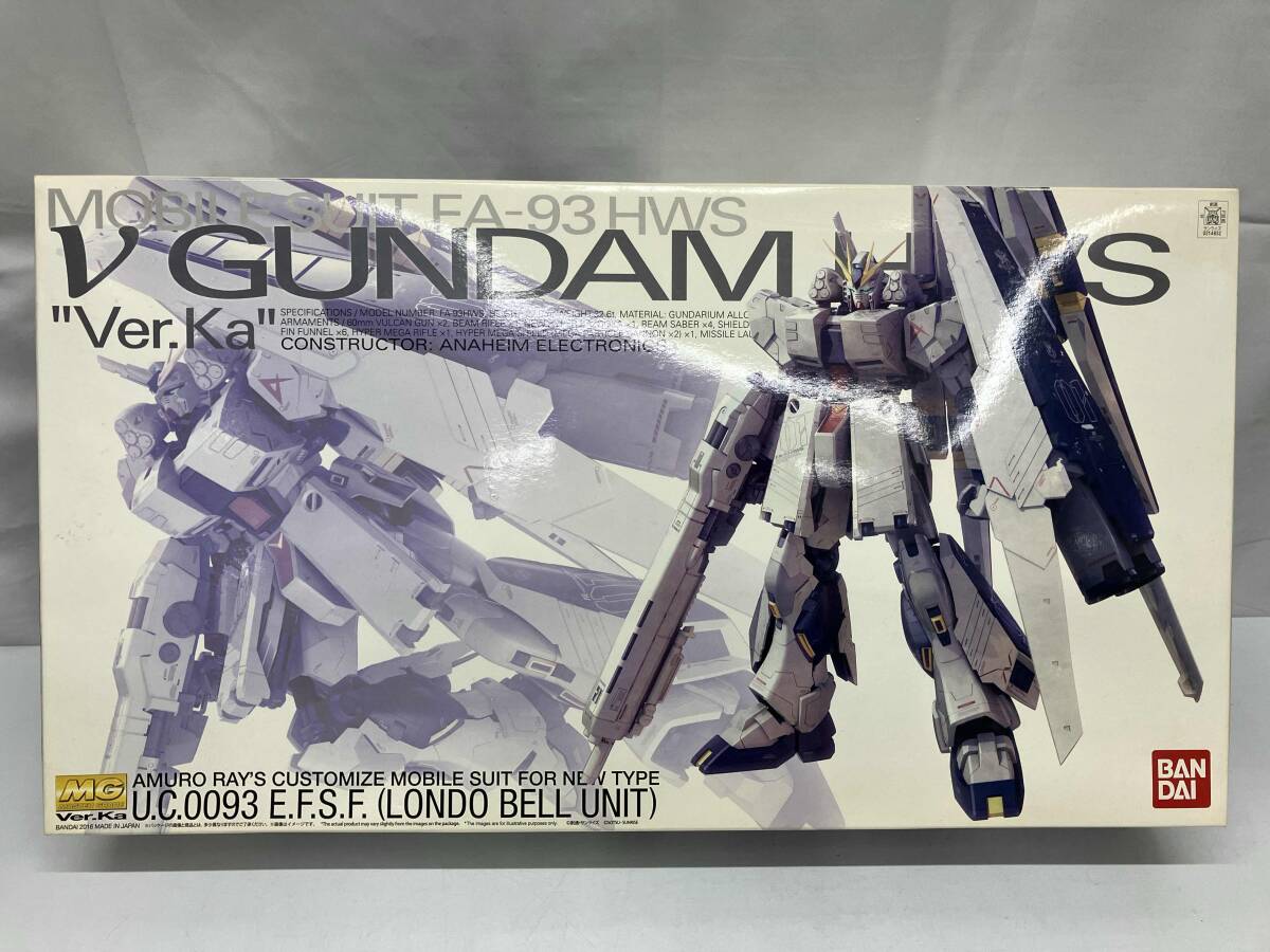 若者に人気のブランド プラモデル バンダイ 1/100 FA-93HWS νガンダム HWS Ver.Ka MG 機動戦士ガンダム