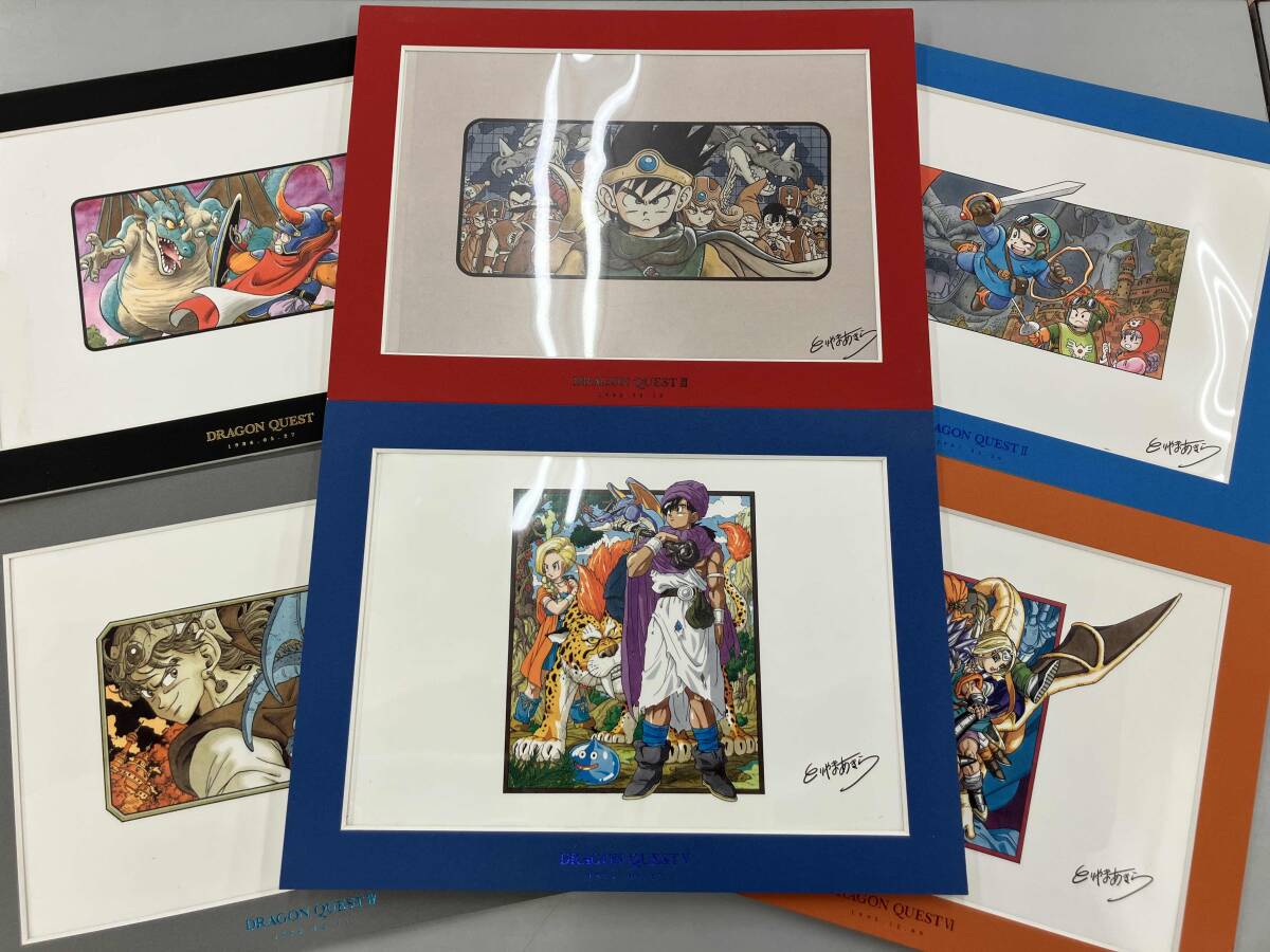 ドラゴンクエスト 複製原稿6枚30周年記念 鳥山明 複製原画 ドラゴンクエスト 複製原稿6枚30周年記念 鳥山明 複製原画