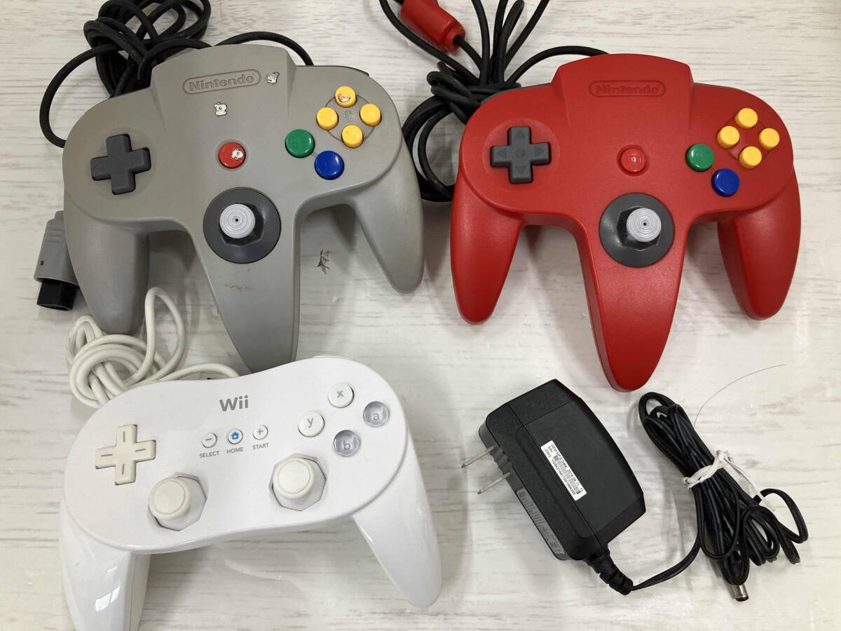 1円スタート!】ゲーム機本体、周辺機器まとめ売り!Nintendo64 1円スタート!】ゲーム機本体、周辺機器まとめ売り!Nintendo64