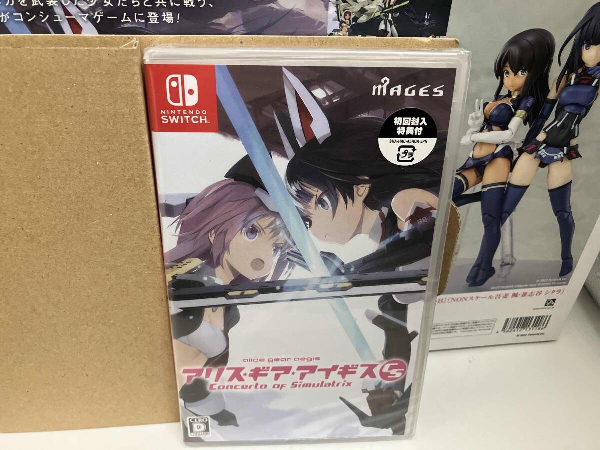 【未開封】ニンテンドースイッチ アリス・ギア・アイギスCS ~コンチェルト オブ シミュラトリックス~限定版_画像3