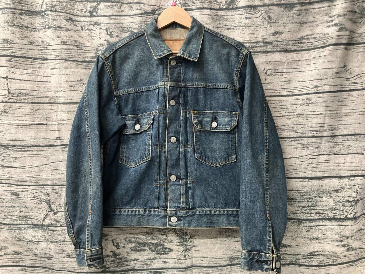 LEVI'S リーバイス 71507-XX 復刻 ボタン裏J22 JT453 BIG E G LEVI'S リーバイス 71507-XX 復刻 ボタン裏J22 JT453 BIG E G