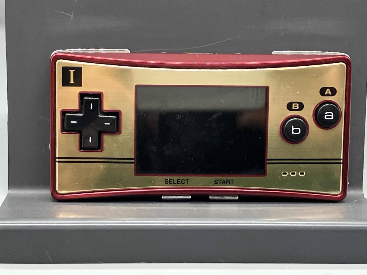 【感謝価格】 ジャンク ゲームボーイミクロ 本体のみ(本体 ファミコンカラー 本体