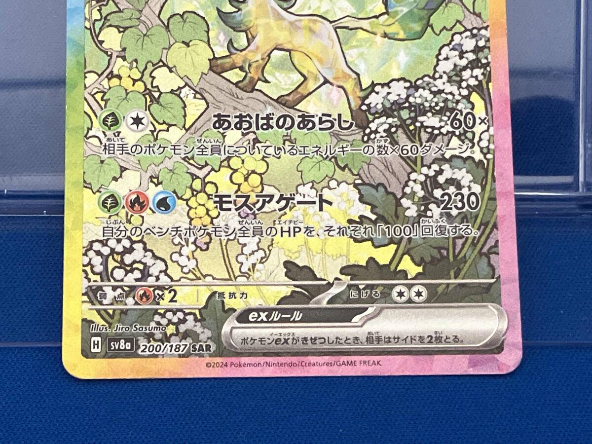 リーフィアex(200/187) SAR ポケモンカードゲーム(シングル リーフィアex(200/187) SAR ポケモンカードゲーム(シングル