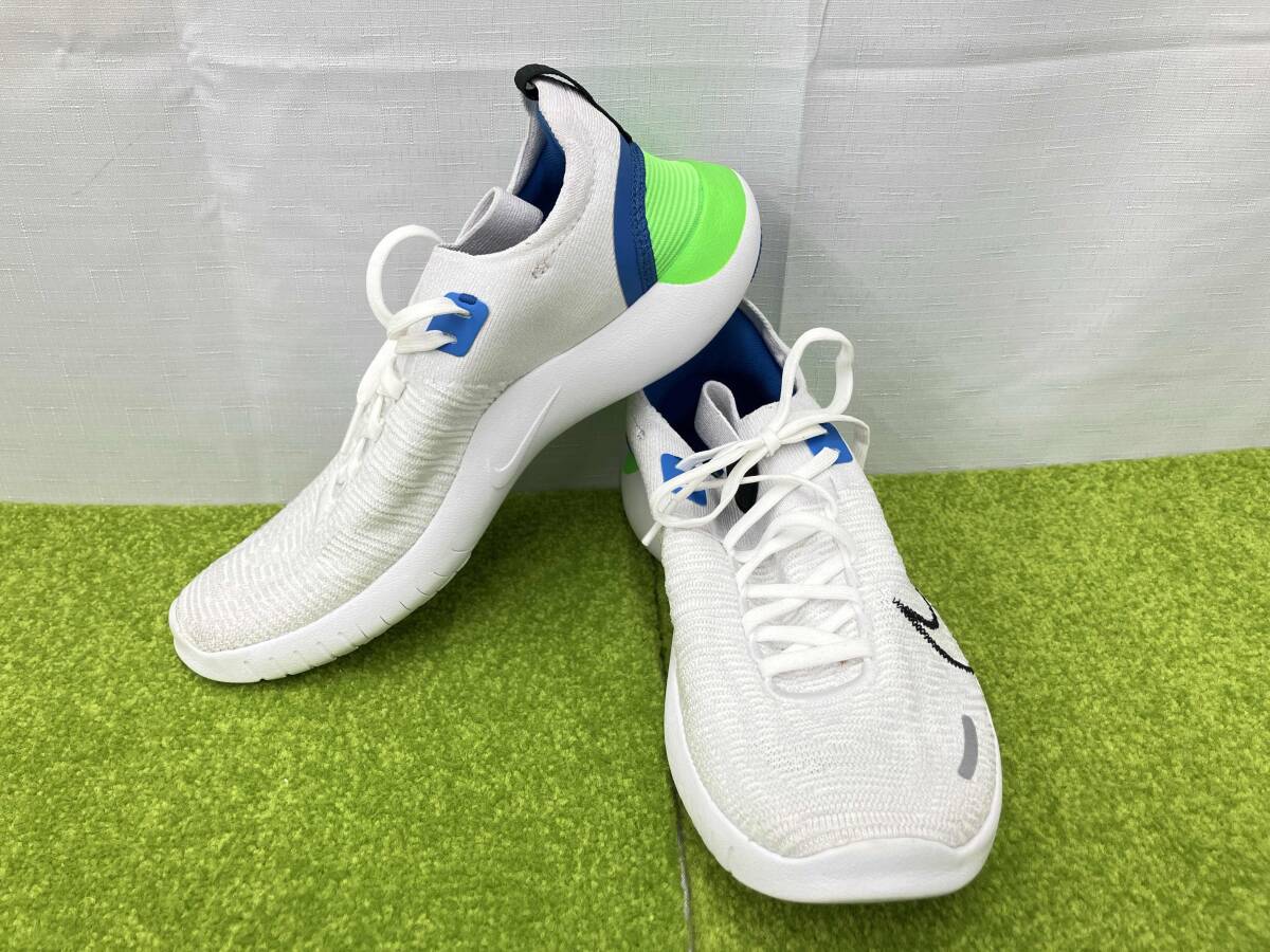 NIKE/ナイキ/ランニングシューズ/FLYKNIT/ホワイト/25.5cm