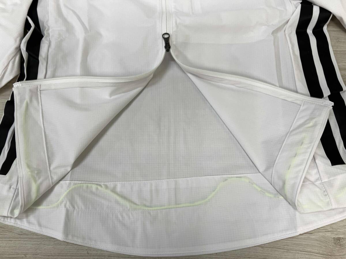 【タグ付き】adidas adizeroランニングジャケット レディース M JC6645 White_画像3