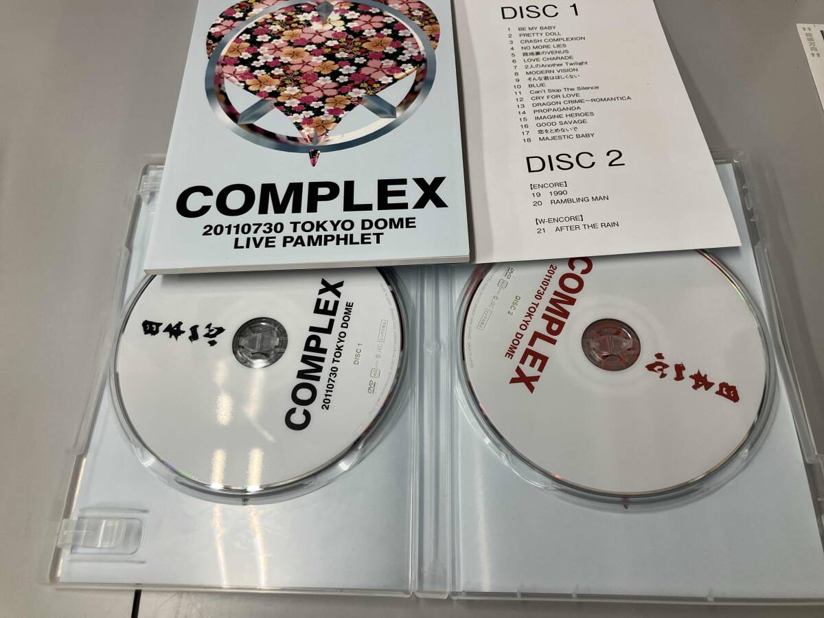 DVD COMPLEX 20110730 TOKYO DOME 日本一心(ジャパニーズ DVD COMPLEX 20110730 TOKYO DOME 日本一心(ジャパニーズ