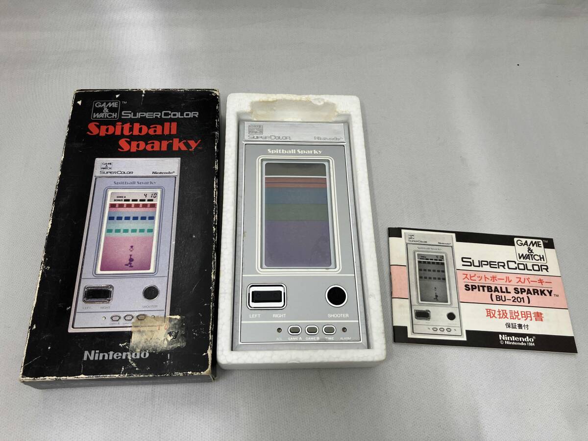 ジャンク 1円スタート ゲームウォッチ スピットボール ジャンク 1円スタート ゲームウォッチ スピットボール