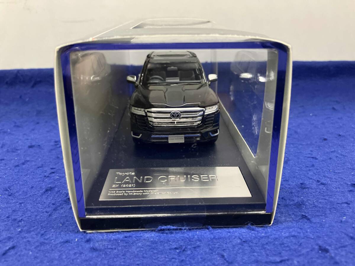 インターアライド 1/43 Toyota LAND CRUISER ZX (2021) ブラック