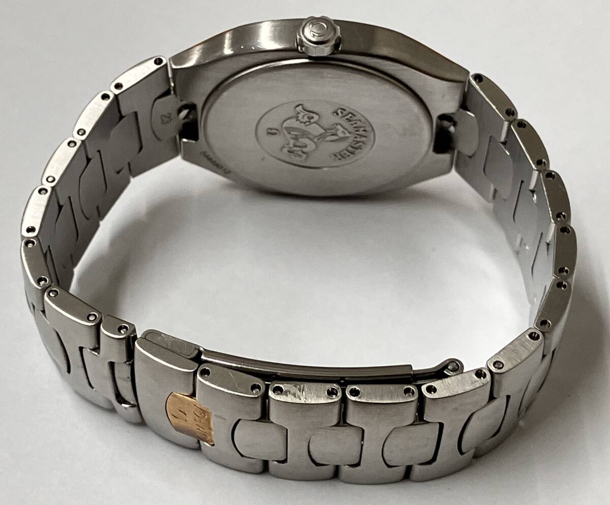 【OH済】OMEGA Seamaster Polaris クォーツ オメガ シーマスター ポラリス