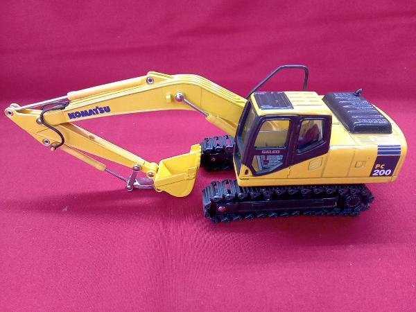 コマツ KOMATSU ミニカー パワーショベル ミニチュア重機 PC200 コマツ KOMATSU ミニカー パワーショベル ミニチュア重機 PC200