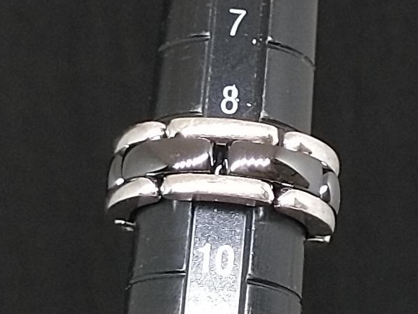 CHANEL シャネル ウルトラコレクション リング 18K ホワイトゴールド ブラックセラミック J2636 ブランドアクセサリー 店舗受取可_画像6