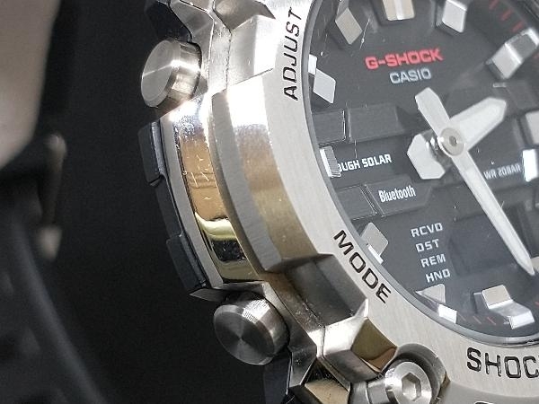 CASIO G-SHOCK G-STEEL カシオ ジーショック GST-B600 タフソーラー 腕時計 SS シルバー ブラック 電波ソーラー Bluetooth搭載 店舗受取可