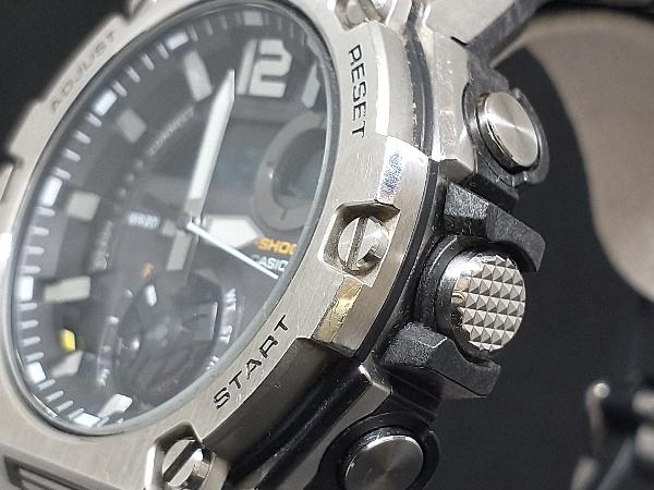 CASIO G-SHOCK G-STEEL カシオ ジーショック GST-B300S-1AJF タフソーラー 腕時計 Bluetooth搭載 電波ソーラー SS 樹脂ベルト 店舗受取可