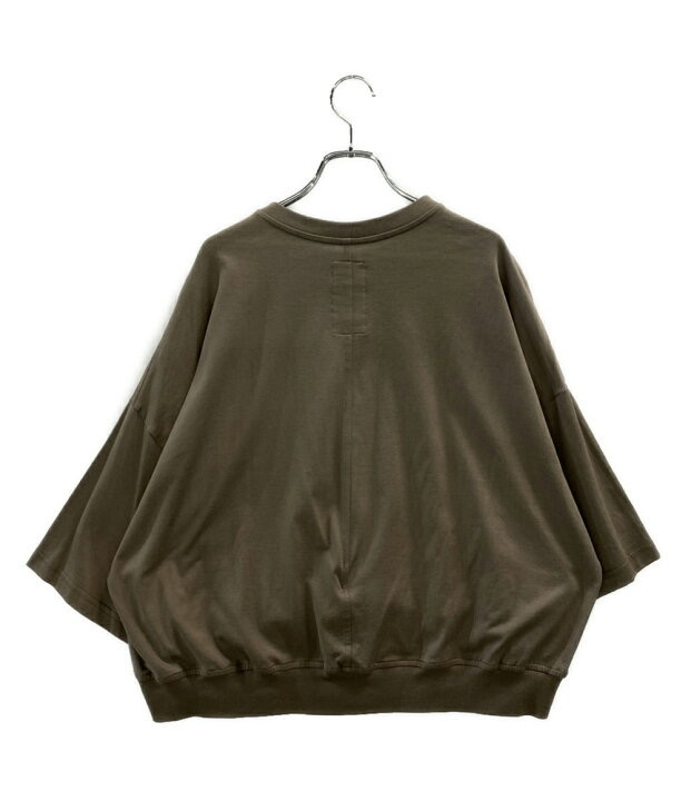美品 RICK OWENS×CHAMPION フロントロゴワイドカットソー XS グレー リックオウエンス×チャンピオン