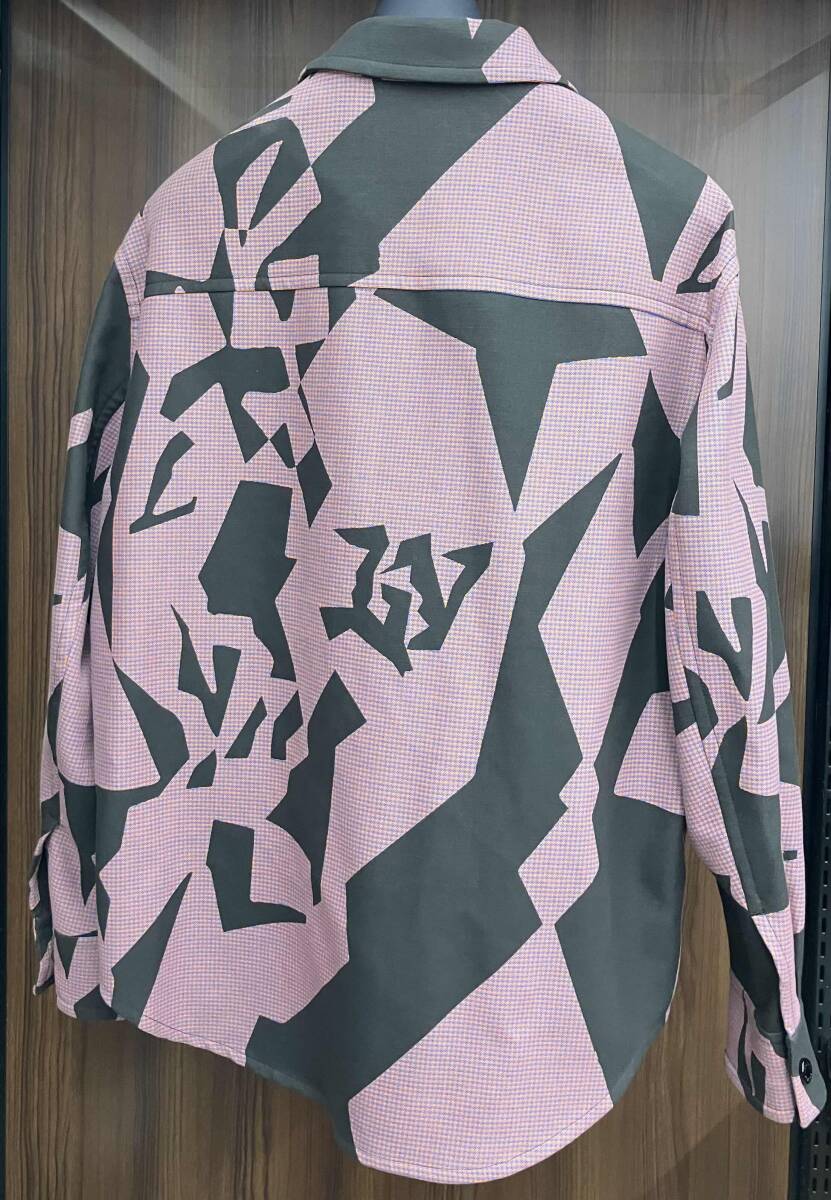 LOUISVUITTON RM231M ダブルフェイスオーバーシャツ サイズL メンズ ルイヴィトン 服 23SS 店舗受取可