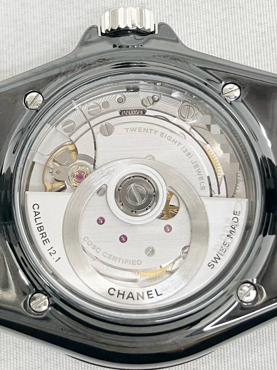 CHANEL シャネル J12 12Pダイヤ 自動(dòng)巻 腕時(shí)計(jì)