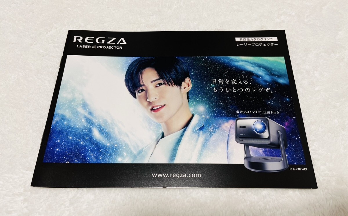 SnowMan 目黒蓮 REGZA レグザ 最新カタログ ネピア_画像2