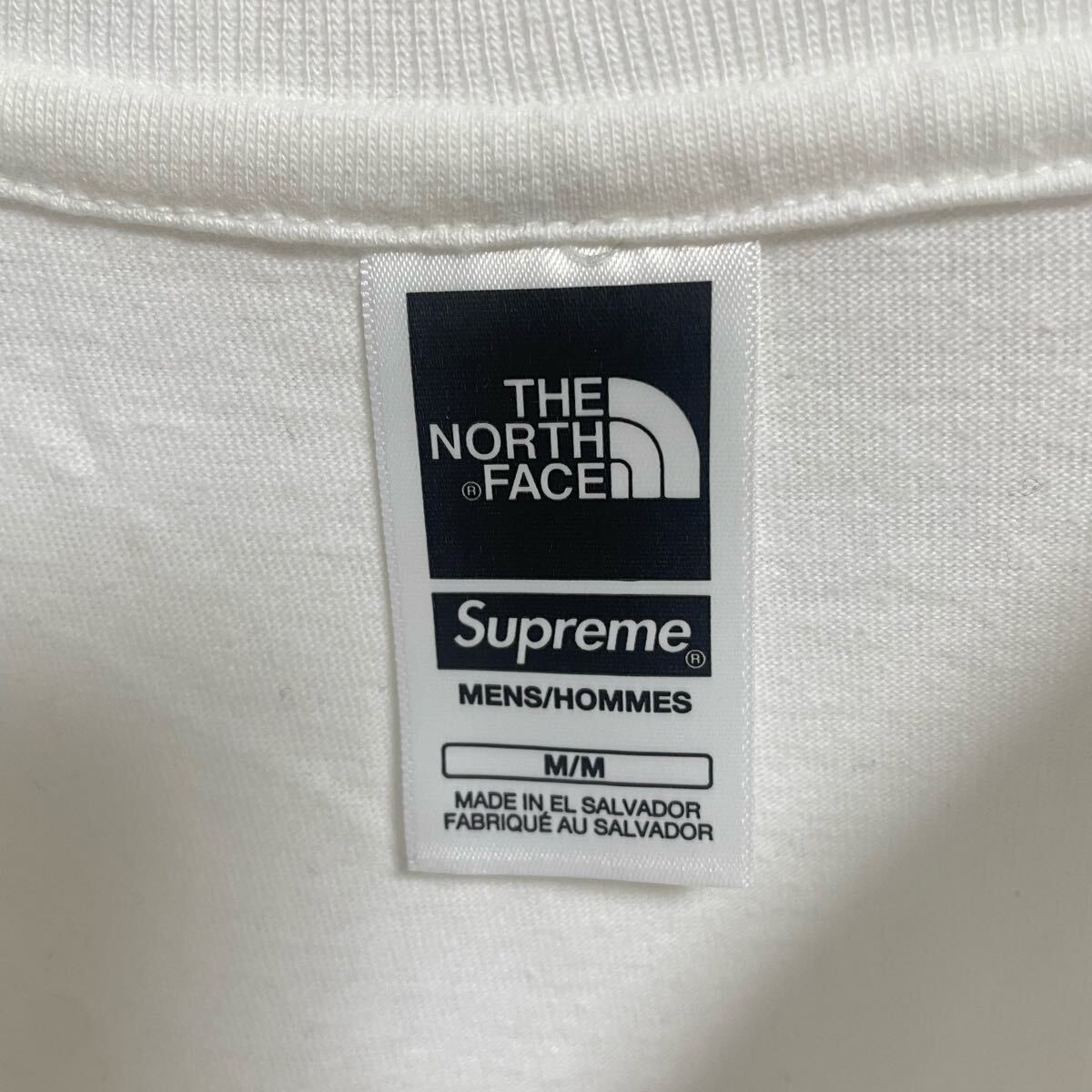 Supreme × The North Face】Printed Pocket Tee White【US M Supreme × The North Face】Printed Pocket Tee White【US M