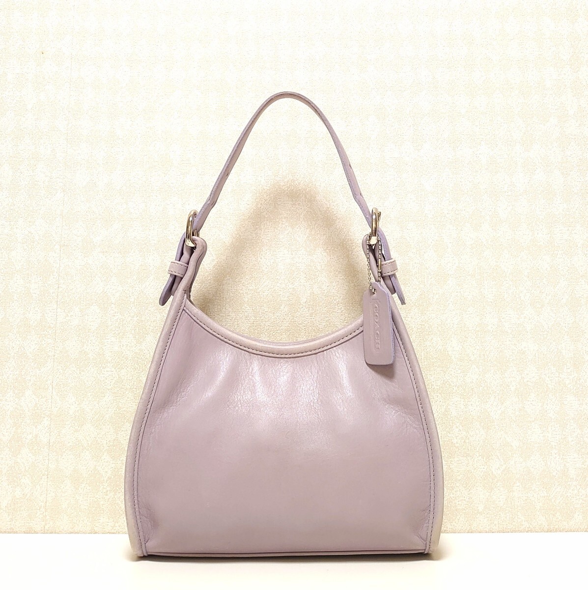 1円 美品 COACH コーチ レザー ハンドバッグ ミニトート