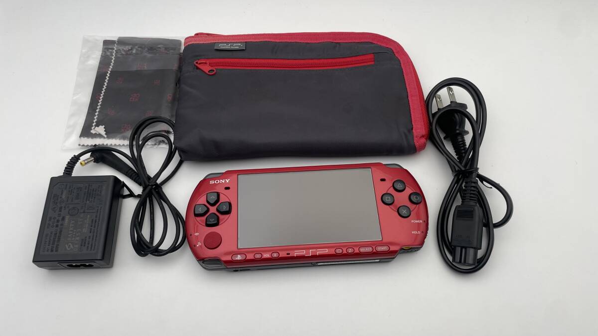 SONY PSP プレイステーションポータブル 3000 本体 レッド SONY PSP プレイステーションポータブル 3000 本体 レッド