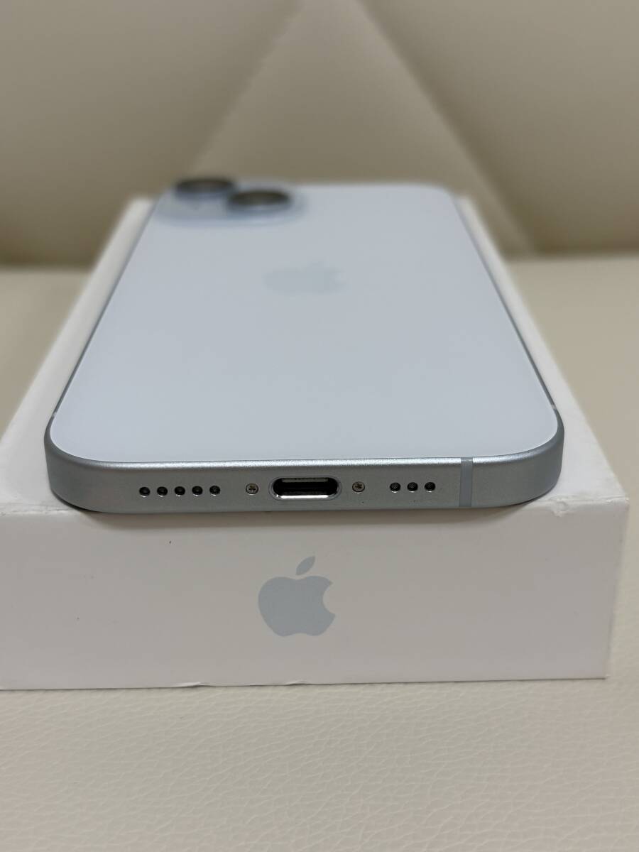 ☆極美品 Apple iPhone15 128GB SIMフリー ブルー バッテリー ☆極美品 Apple iPhone15 128GB SIMフリー ブルー バッテリー