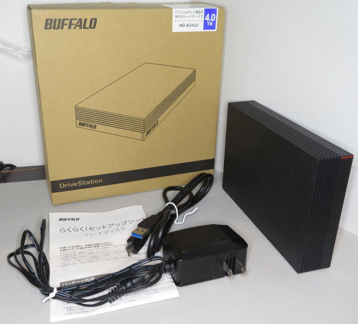 ファンレス 4TB USB3 1(Gen 1)外付けHDD バッファロー ファンレス 4TB USB3 1(Gen 1)外付けHDD バッファロー