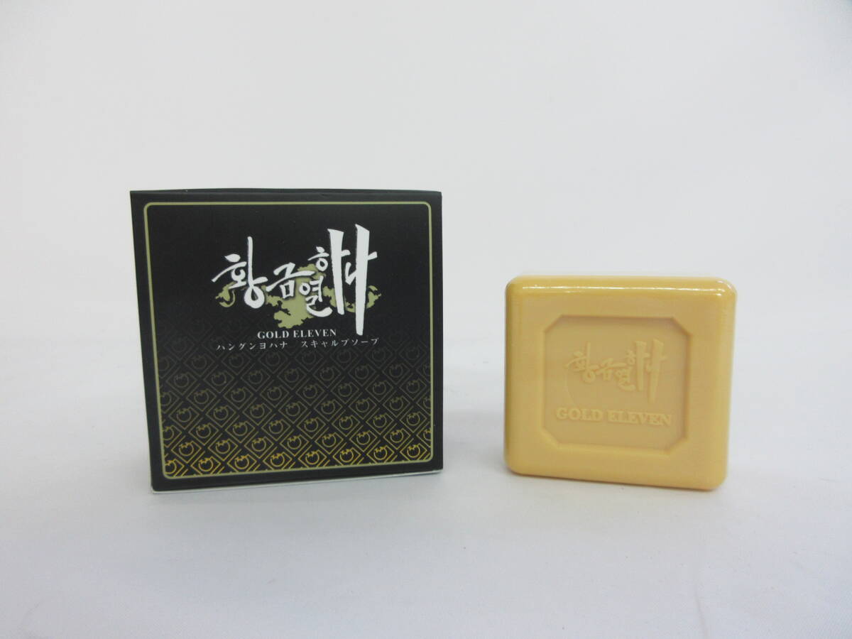 hm【新品?未使用?開封済み】黃金イレブン ハングンヨハナ スキャルプソープ 固形 8個×12箱 96個まとめて※同梱不可！備考欄記入有り！