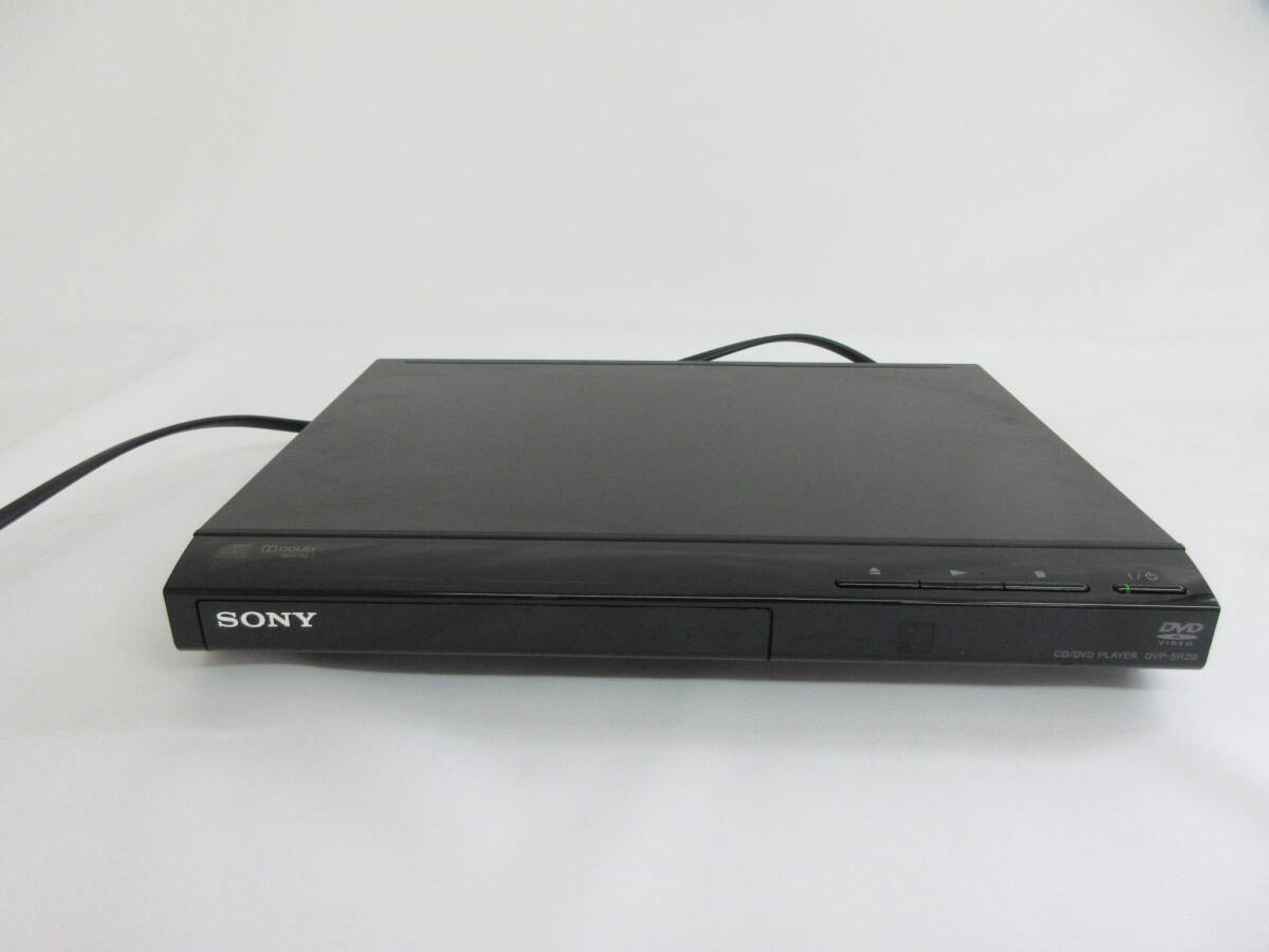 hm430（80）SONY/ソニー　DVP-SR20　DVDプレイヤー　2013年制　リモコン付き　※通電品?動(dòng)作未確認(rèn)?現(xiàn)狀品