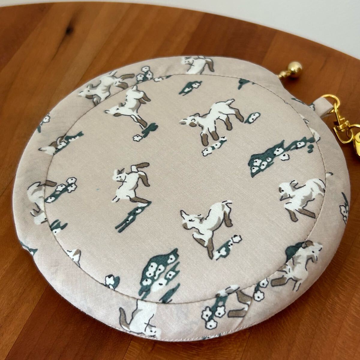 *Φ11 ручная работа сумка Liberty tana заем Whistler ho isla- круг сумка кошелек для мелочи . бардачок проверка and полоса .. животное 